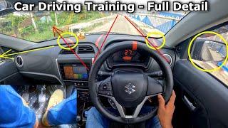 Car Driving Training for Beginners! (Full Detail) Car Left Right Side Judgement Training