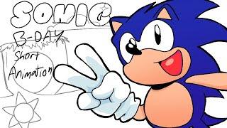 Sonic Birthday Animation Sketch