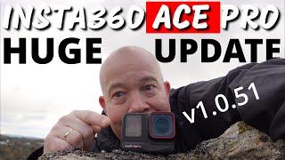 Maybe This will Change EVERYTHING! Another BIG Insta360 Ace Pro Update! v1.0.51