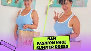 H&M Summer dress Try on Haul