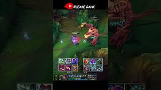 AURORA vs 50K HP CHO'GATH!  #leagueoflegends