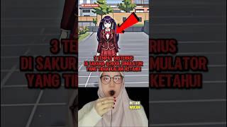 3 TEMPAT MISTERIUS SAKURA SCHOOL SIMULATOR  #shorts