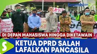 Viral Ketua DPRD Kabupaten Paser, Kalimantan Timur Salah Melafalkan Pancasila