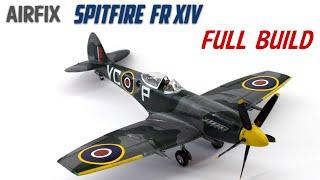 Supercut: Airfix Sptifre FR Mk.XIV in 1/48 Scale - Full Build