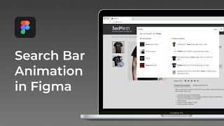 Search Bar animation | Figma Tutorial