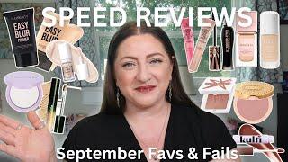 SPEED REVIEWS: 21 New Products Tested September 2024 – Purchase or Pass?