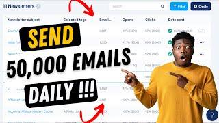 How To Send Unlimited Bulk Emails For Free 2023 - BULK EMAIL SENDER