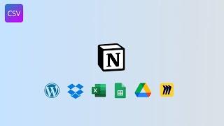 Export Notion Data with CSV Getter