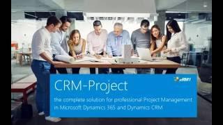 Project Management in Microsoft Dynamics 365 and Dynamics CRM