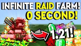 BEST RAID FARM 1.21 Minecraft Bedrock Tutorial - NEW! - MCPE/Xbox/PS/Switch/PC