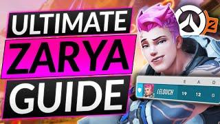 THE ULTIMATE ZARYA GUIDE for OVERWATCH 2 - BUBBLES, COMBOS, Mechanics and Tech