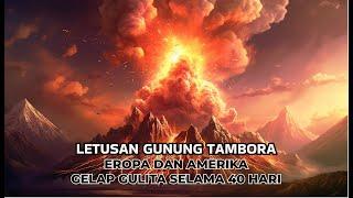 MISTERI LETUSAN GUNUNG TAMBORA YANG MEBUAT EROPA DAN AMERIKA KELAPARAN