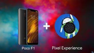 POCO F1 2021+PIXEL EXPERIENCE 