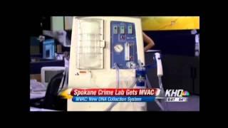 M-Vac Forensic DNA Collection System in the News - KHQ, Spokane, Washington