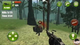 JUNGLE COMMANDO 3D SHOOTER gameplay and andriod play 2017  (#2)