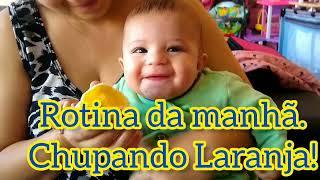  ROTINA DA MANHÃ  BENJAMIM RIBEIRO VLOG  Larguei o Peito da Mamãe! I let go of Mom's Breast!