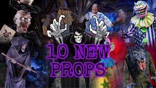 10 SNEAK PEEKS! Spirit Halloween 2021 New Animatronic Overview!