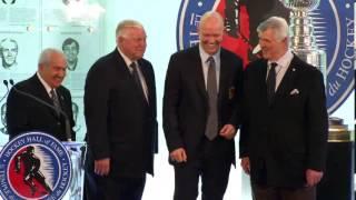 Mats Sundin HHOF Ring Ceremony