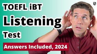 TOEFL iBT Listening Practice Test With Answers (2024)
