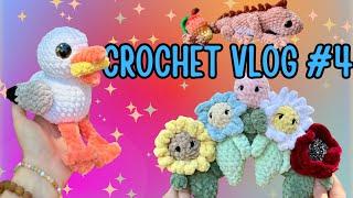 Crochet and Life Vlog #4- Market Prepping- Unboxing Packages- Hand Care