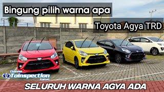 Pilihan warna toyota agya trd facelift terbaru in depht tour all type