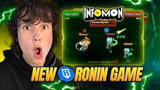 New play to earn game Infomon on Ronin Network!