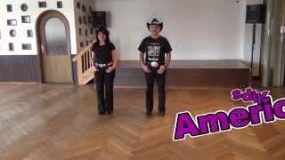 American Kids Line Dance  Teach & Dance