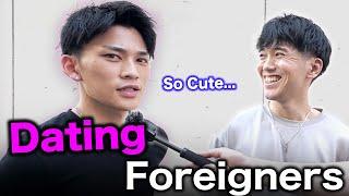 Do Japanese Guys really want to Date Foreigners ? The Strange thing happened...【Street Interview