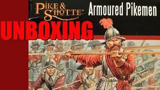 Unboxing Armoured Pikemen - Pike & Shotte. Thirty Years War & English Civil War.