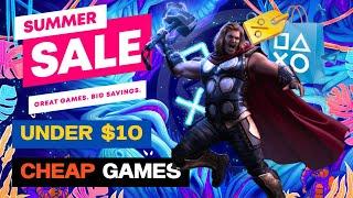 PSN Summer Sale 2023: Top 13 Unbelievable Game Deals Under $10!