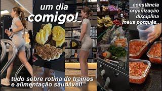 UM DIA COMIGO | tudo sobre minha rotina de treinos, corrida e alimentação…