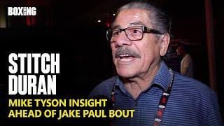 Mike Tyson Cutman Stitch Duran Training Insight For Jake Paul Bout