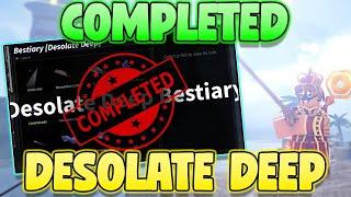 Как пройти Desolate Deep Bestiary в Fisch! Руководство по Desolate Deep Bestiary Roblox