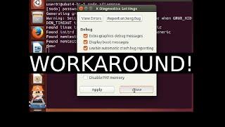 Linux:  Fix (Workaround) display resolution on Ubuntu 14.04 running on VirtualBox