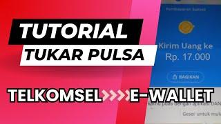 TUKAR PULSA TELKOMSEL MENJADI SALDO E-WALLET DANA‼️ WORK 100%