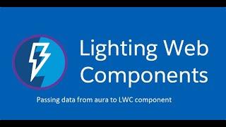 How to pass data from aura to LWC