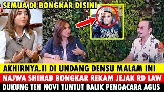 Di Undang Densu ! Najwa Shihab Bongkar Rekam Jejak RD Law, Dukung Teh Novi Tuntut Balik Mas Agus