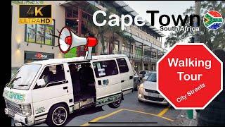 4K Walking Tour Cape Town - South Africa - Spaziergang Kapstadt - [ASMR 4K 60fps  Nonstop]