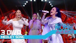 WAW! 3 DIVA MEDLEY SONG! KRISDAYANTI NYANYI DANGDUT | INDONESIAN MUSIC AWARDS 2021