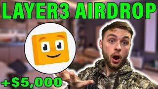 Layer3 Airdrop Tutorial [FULL GUIDE]