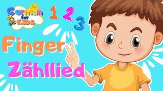 Wie viele Finger an einer Hand? | Deutsches Zähllied 1-20 | German Counting Song | Kinderlieder