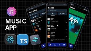 Build a Music Player app with React Native, Expo, Typescript