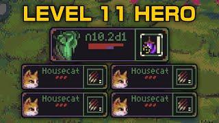 Creating a Secret Level 11 Hero With Housecats