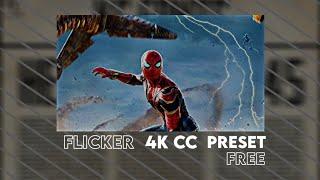 flicker 4k cc preset alight motion free preset