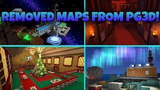 46 REMOVED Maps from Pixel Gun 3D! | Pixel Gun 3D