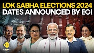 Lok Sabha Election dates announced LIVE: India's EC announces dates for Lok Sabha Elections 2024