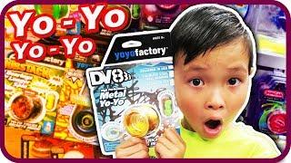 Kid First YOYO Tricks Fail, New Gold Yoyo Factory DV8 from Toy Stores - TigerBox HD