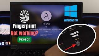 Windows 10: How To Fix Fingerprint Lock Not Working!