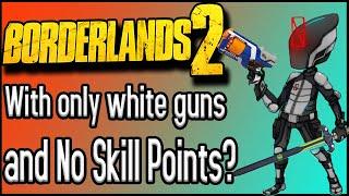 Can You Beat Borderlands 2 With ONLY White Gear and No Skill Points?