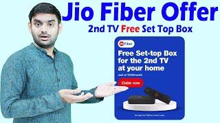 Jio Fiber 2nd Tv Jio Set Top Box Offer | Jio Fiber Extra Jio STB | Jio STB Offer | Multiple Ott Apps